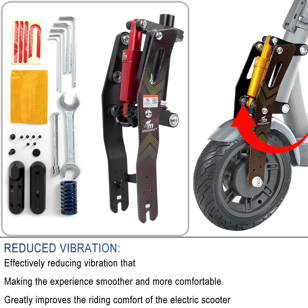 Комплект передней подвески Monorim MX0 V5.0 для Ninebot Max G30 G30D/E/P/DII/LEII/LD/LE/LP, детали амортизации для электрического скутера
Комплект передней подвески Monorim MX0 V5.0 для Ninebot Max G30 G30D/E/P/DII/LEII/LD/LE/LP, детали амортизации для электрического скутера