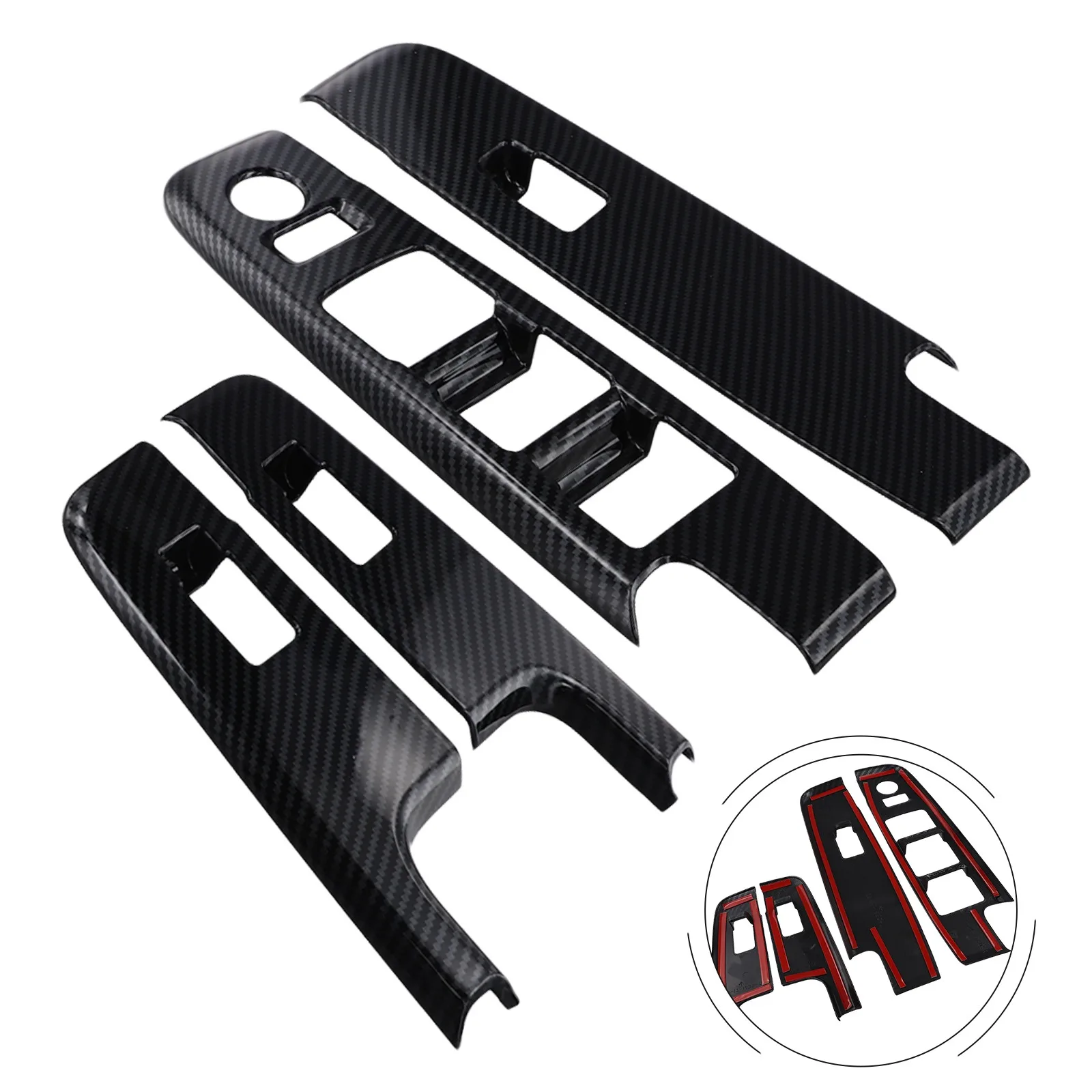 Precision Engineered High Performance ABS Carbon Fiber Style Window Lift Switch Panel Trim Fits For Isuzu dMax (23 24)
Precision Engineered High Performance ABS Carbon Fiber Style Window Lift Switch Panel Trim Fits For Isuzu dMax (23 24)