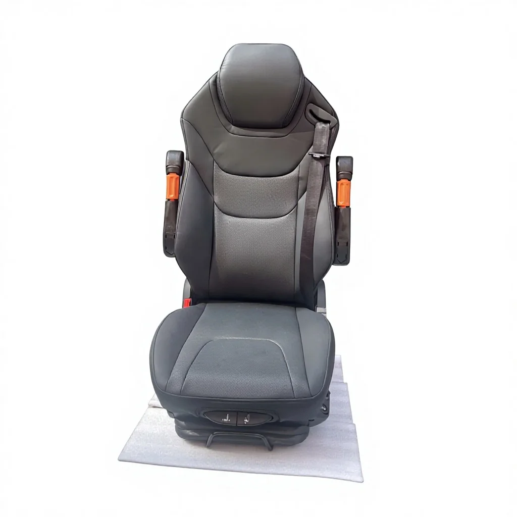 Hot-selling Heavy Duty Air Suspension Seats Adjustable Driver Seat Universal Leather Truck Driver Seats
Hot-selling Heavy Duty Air Suspension Seats Adjustable Driver Seat Universal Leather Truck Driver Seats