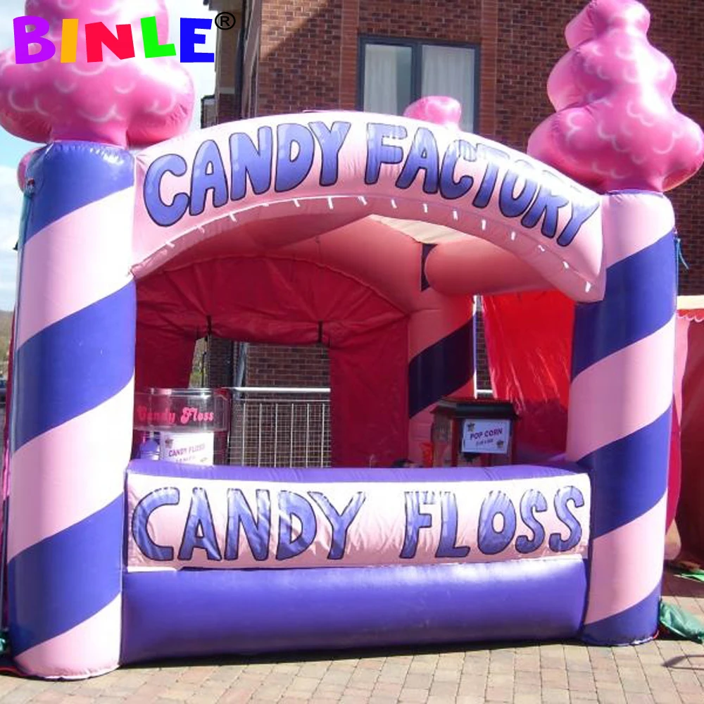Cute Candy Floss Inflatable Booth Tent In Pink Trade Show Kiosk For Promotion
Cute Candy Floss Inflatable Booth Tent In Pink Trade Show Kiosk For Promotion
