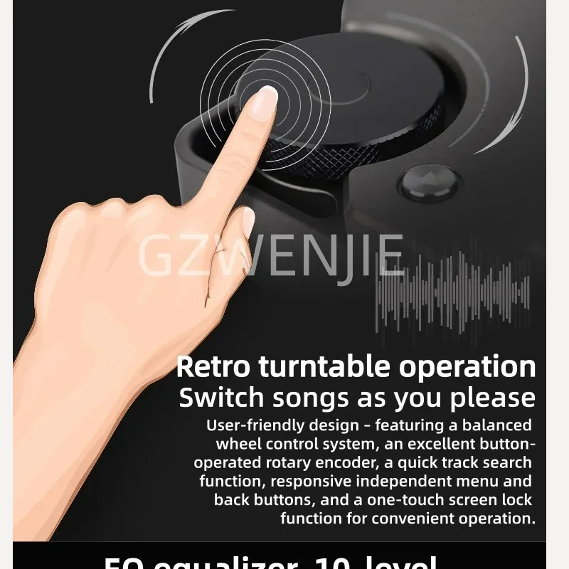 Mp3-105PLUS High Quality HiFi MP3 Player Lossless DSD USD DAC TPA6530 Support Memory Card Up To128GB 2inch IPS Screen Usb Port
Mp3-105PLUS High Quality HiFi MP3 Player Lossless DSD USD DAC TPA6530 Support Memory Card Up To128GB 2inch IPS Screen Usb Port
