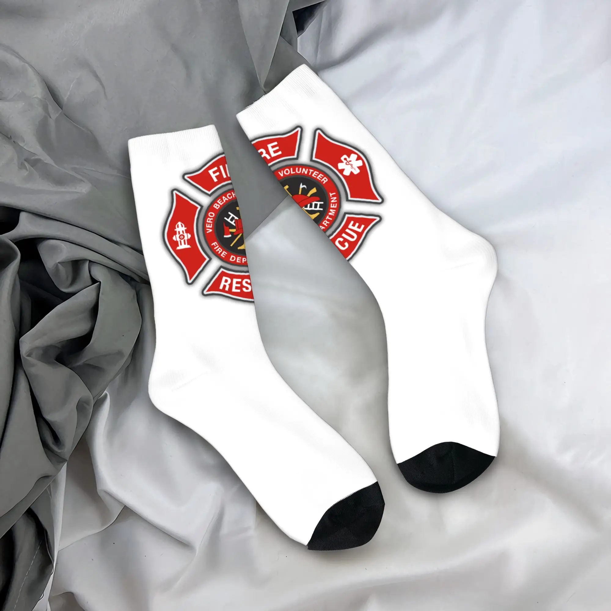 Custom Cool Men's Fire Rescue Firefighter Dress Socks Unisex Warm Breathbale 3D Printed Crew Socks
Custom Cool Men's Fire Rescue Firefighter Dress Socks Unisex Warm Breathbale 3D Printed Crew Socks