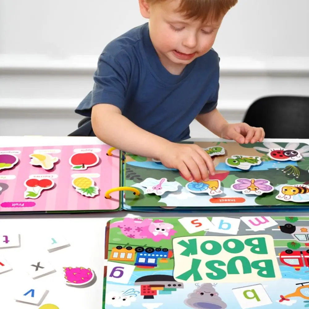 Handmade Montessori Quiet Busy Book Paper Repeated Pasting Quiet Stickers Book Cartoon Hand Ledger DIY Kids Busy Book Toy Girls
Handmade Montessori Quiet Busy Book Paper Repeated Pasting Quiet Stickers Book Cartoon Hand Ledger DIY Kids Busy Book Toy Girls