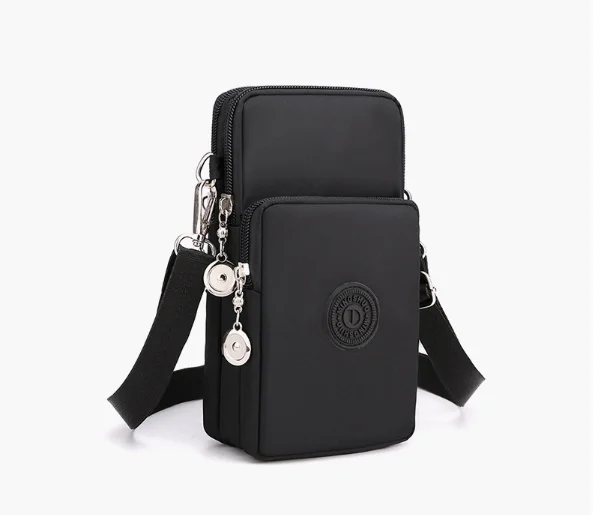 Women's Cross-Body Oxford Fabric Mobile Phone Bag - Vertical Style Mini Money Bag for Compact Devices
Women's Cross-Body Oxford Fabric Mobile Phone Bag - Vertical Style Mini Money Bag for Compact Devices