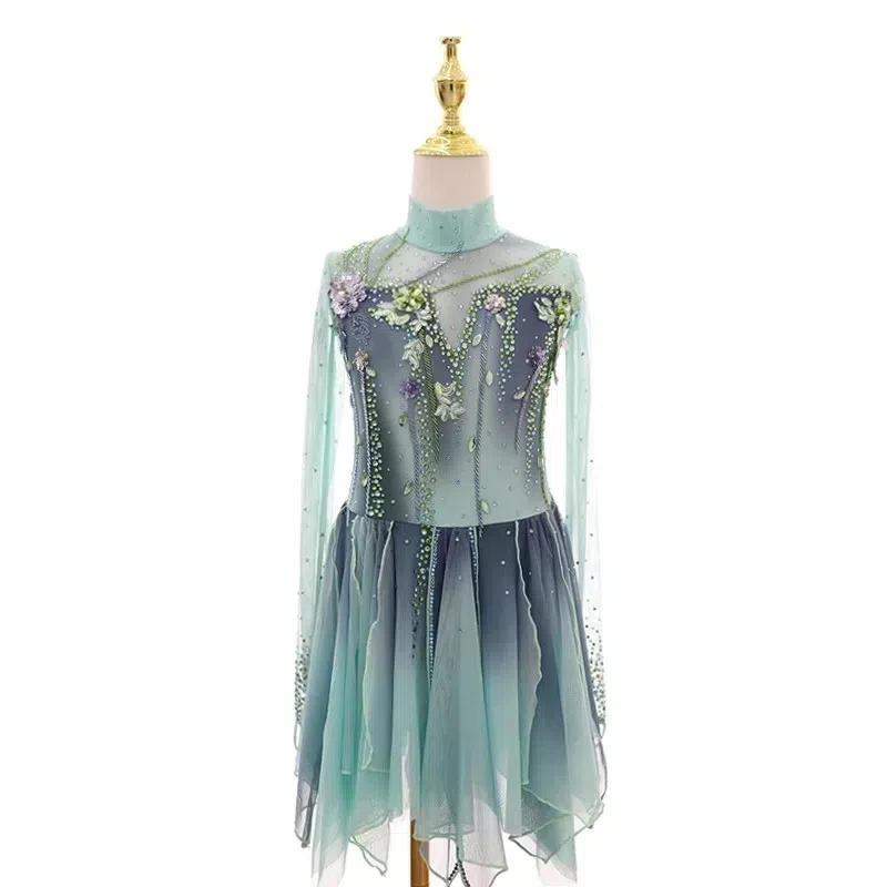 Customized Girls Figure Skating / Spinning / Performance Costumes Adult and Child Girls Performance Dresses Skating Costumes
Customized Girls Figure Skating / Spinning / Performance Costumes Adult and Child Girls Performance Dresses Skating Costumes