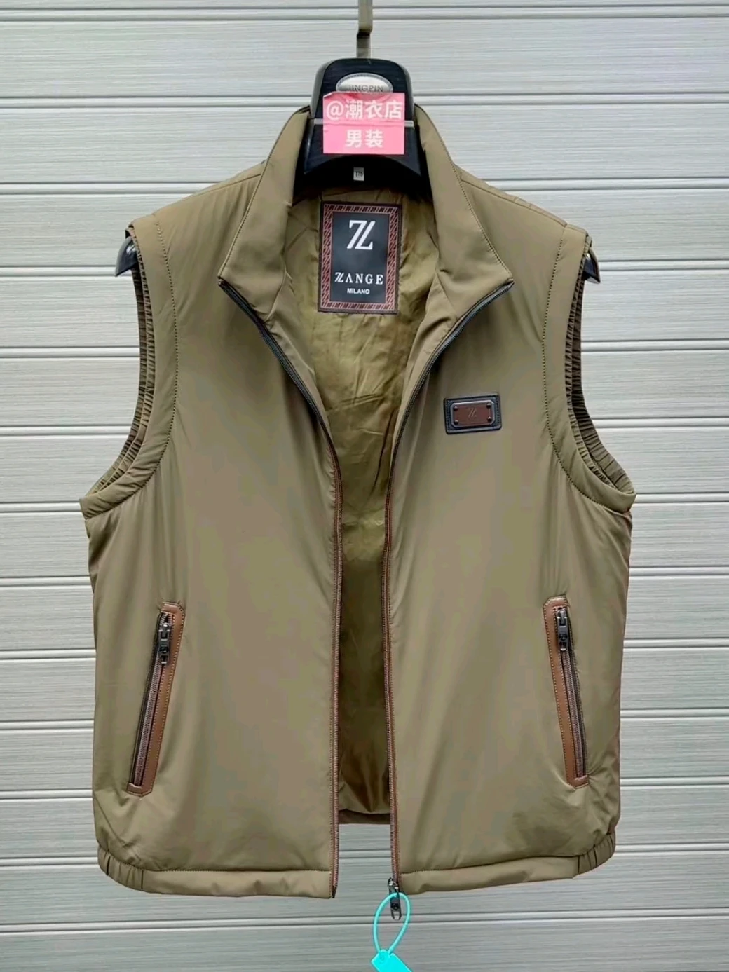 High Quali Men's Stand Collar Vest oulder Pad Faionable Premium Autumn New Arrival Busin Casual Thiened Zipper Dec...
High Quali Men's Stand Collar Vest oulder Pad Faionable Premium Autumn New Arrival Busin Casual Thiened Zipper Dec...