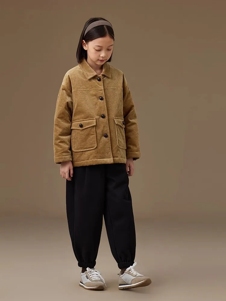 Boys Coat Winter Fashion Jackets Solid Single-Breasted Outerwear Children Casual Retro Thickened Warm Cold-proof Corduroy Jacket
Boys Coat Winter Fashion Jackets Solid Single-Breasted Outerwear Children Casual Retro Thickened Warm Cold-proof Corduroy Jacket