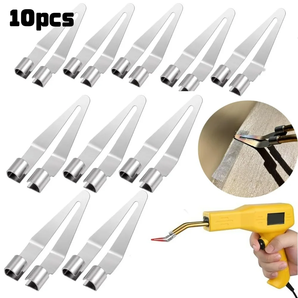 Stainless Steel Hot Melt Repair Triangle Wiping Flat Head Adjustable 45° Elbow Design Soldering Iron Tips Welding Repair Tools
Stainless Steel Hot Melt Repair Triangle Wiping Flat Head Adjustable 45° Elbow Design Soldering Iron Tips Welding Repair Tools