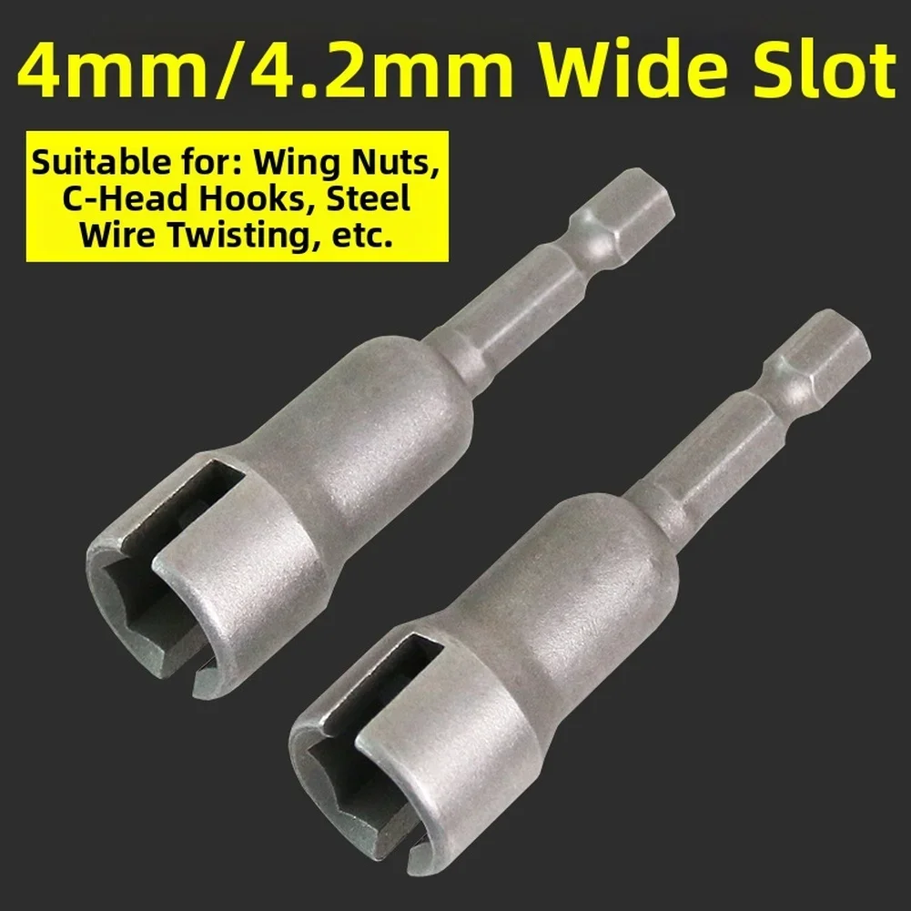 Car Repair Slotted Butterfly Nut Socket Wrench 1/4 Hex Drive Alloy Forged Electric Screwdriver Butterfly Hole Wrench Tool
Car Repair Slotted Butterfly Nut Socket Wrench 1/4 Hex Drive Alloy Forged Electric Screwdriver Butterfly Hole Wrench Tool