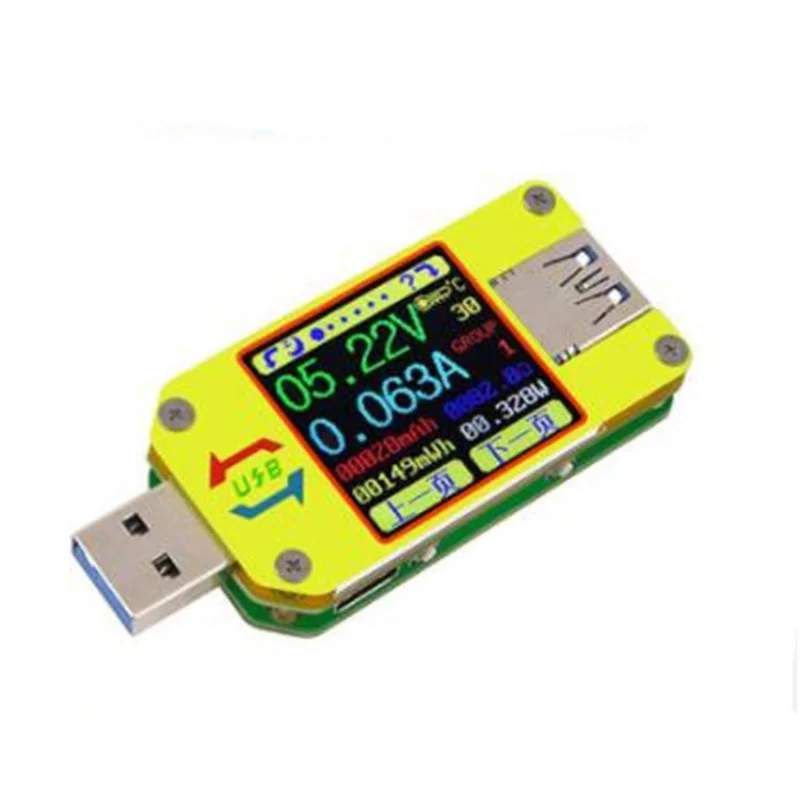 UM34 USB3.0Color Screen Tester Voltage and Current MeasurementType-CInstrument UM34C
UM34 USB3.0Color Screen Tester Voltage and Current MeasurementType-CInstrument UM34C
