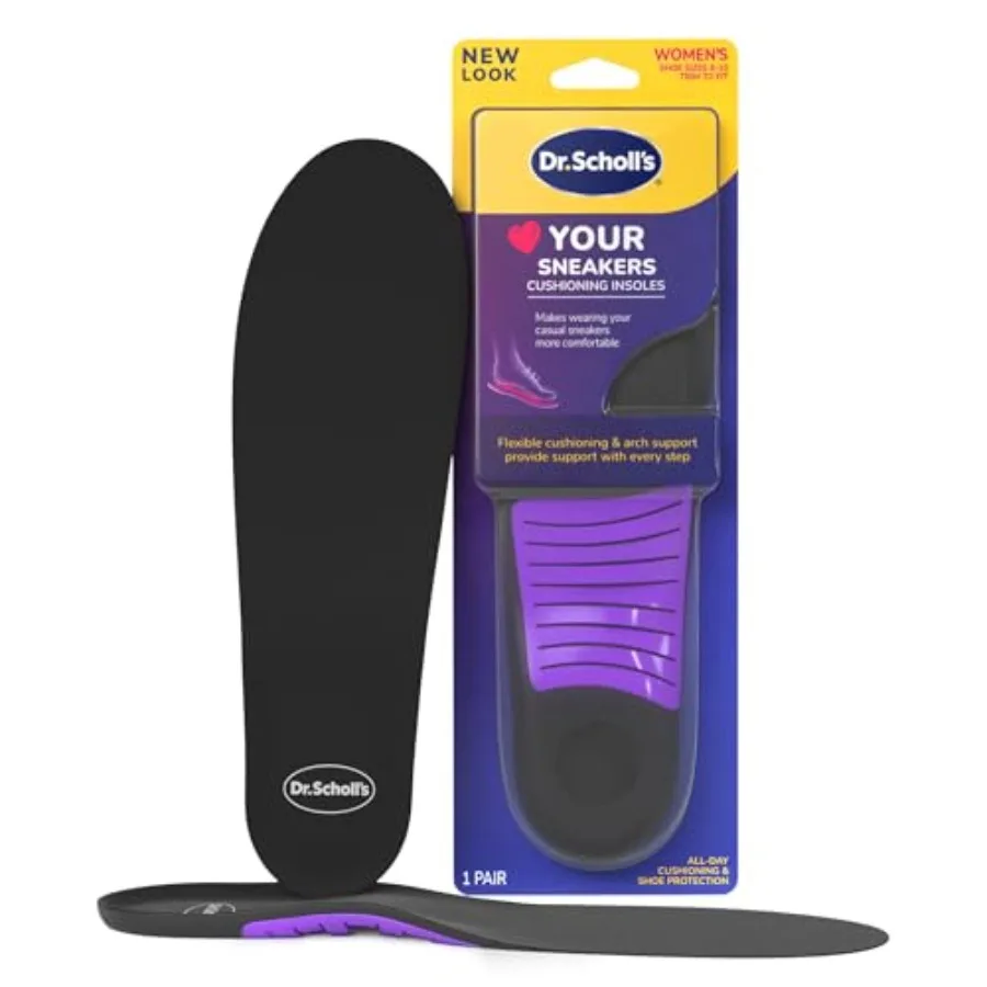Dr. Scholl's Love Your Flats and Sandals 3/4 Length Insoles, All-Day Comfort, Relieve and Prevent Shoe Discomfort, Absorbs Shoc
Dr. Scholl's Love Your Flats and Sandals 3/4 Length Insoles, All-Day Comfort, Relieve and Prevent Shoe Discomfort, Absorbs Shoc