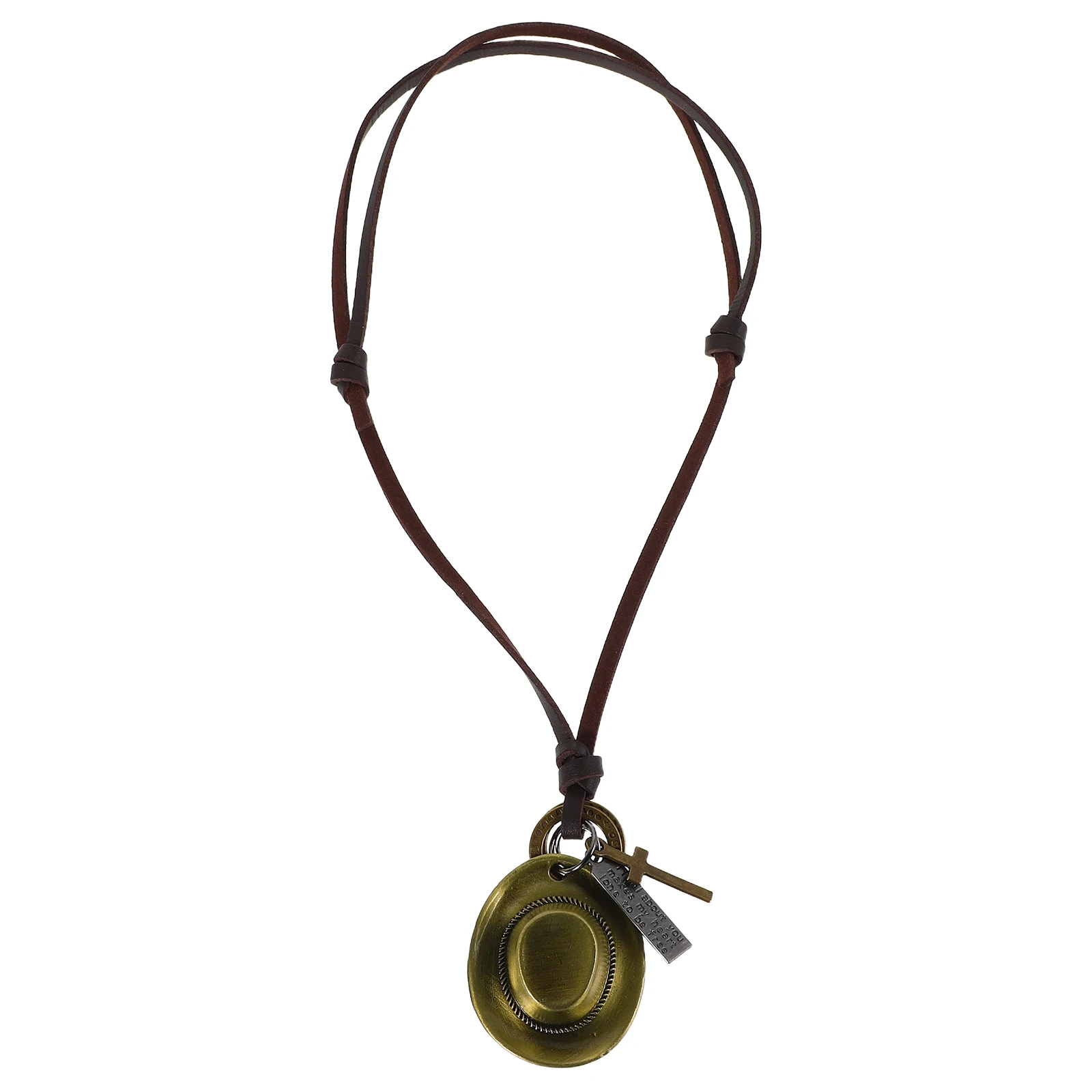 1pcs Necklace Vintage Metal Chain Cowboy Hat Fashionable Women Accessories Gift Western Decorations Neck
1pcs Necklace Vintage Metal Chain Cowboy Hat Fashionable Women Accessories Gift Western Decorations Neck