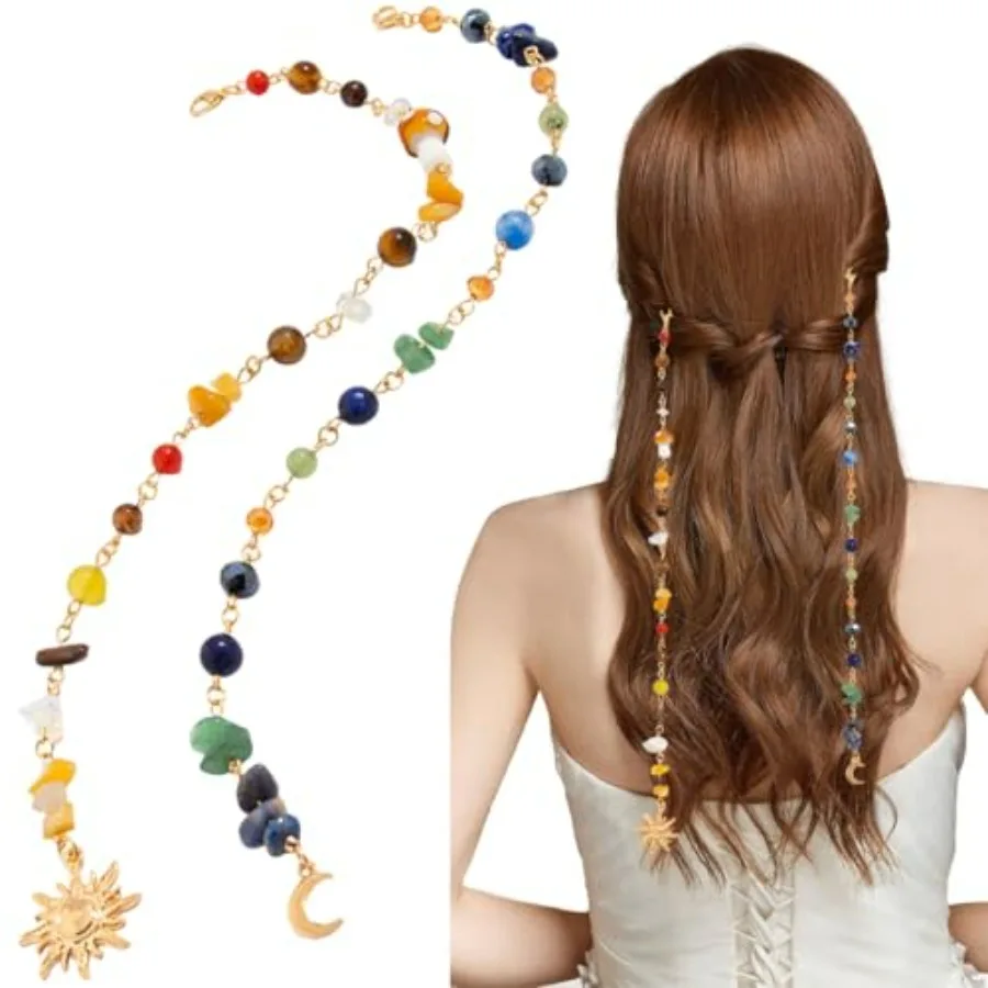 2 PCS Long Tassel Braided Hair Chain With Clips Sparkle Crystal Hair Clips Boho Hairs Extensions Boho Braided Hairs Jewelry Bra
2 PCS Long Tassel Braided Hair Chain With Clips Sparkle Crystal Hair Clips Boho Hairs Extensions Boho Braided Hairs Jewelry Bra