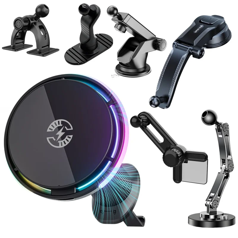 Fan Cooling Magnetic Car Phone Holder 15W Wireless Charging Mount RGB Ambient Light for iPhone 17 16 15 14 13 Samsung S25 Stand
Fan Cooling Magnetic Car Phone Holder 15W Wireless Charging Mount RGB Ambient Light for iPhone 17 16 15 14 13 Samsung S25 Stand