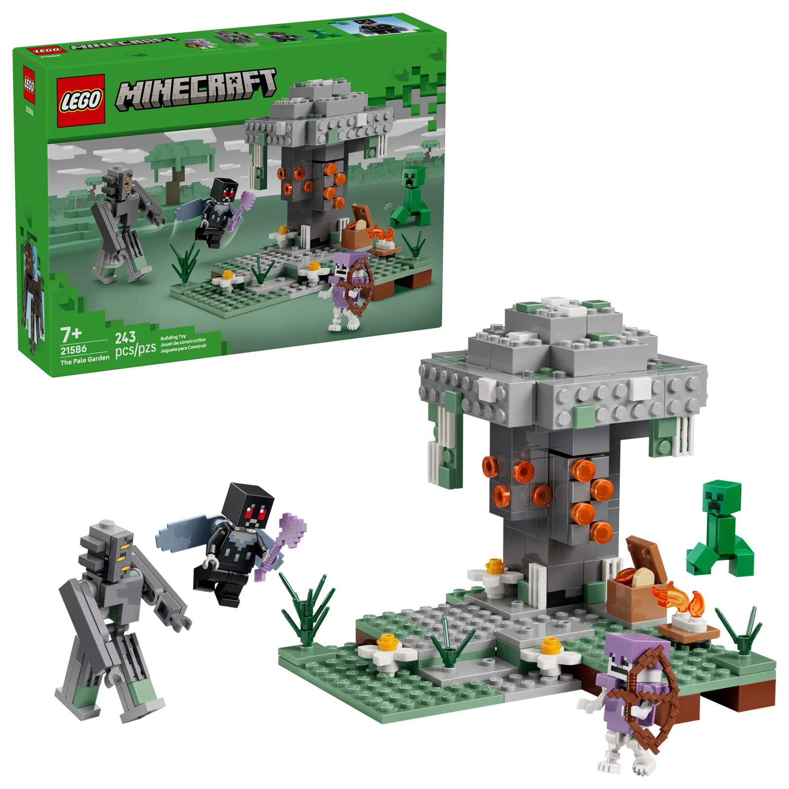 LEGO® Minecraft® The Pale Garden (21586) LEGO® Building Set Toy for Boys and Girls 7 Years Old and Up 243 Pieces
LEGO® Minecraft® The Pale Garden (21586) LEGO® Building Set Toy for Boys and Girls 7 Years Old and Up 243 Pieces