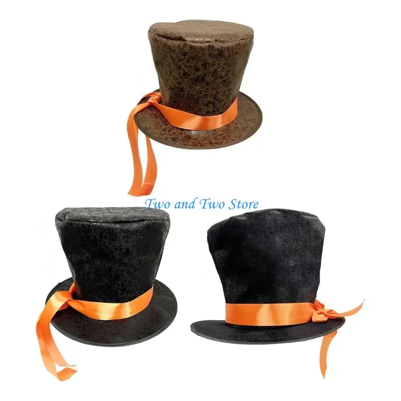 HX6F Magicians Hat Top Hat Hat for Stage Performances Headwear For Adults
HX6F Magicians Hat Top Hat Hat for Stage Performances Headwear For Adults