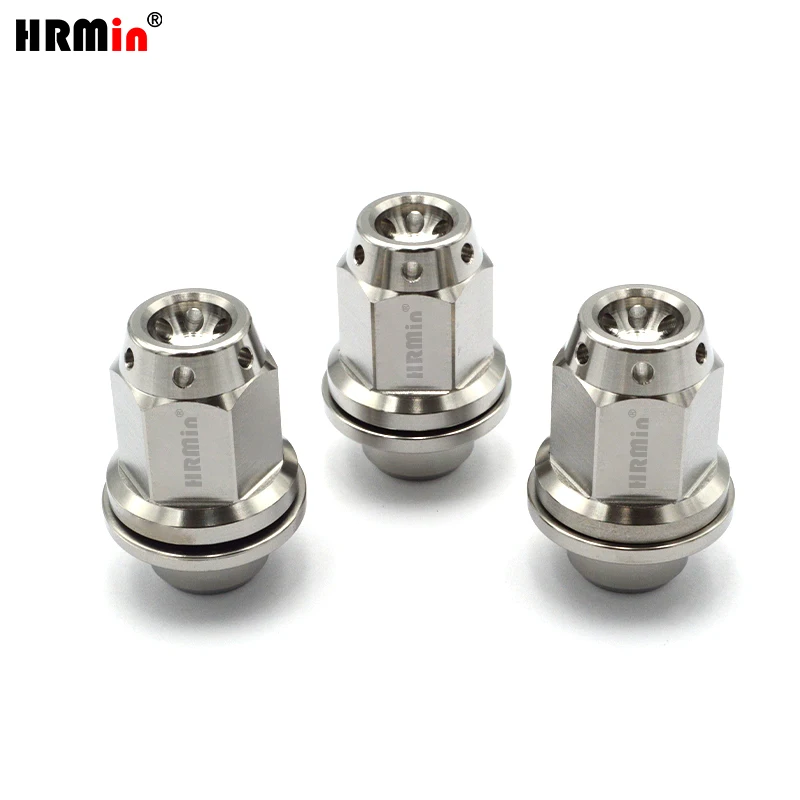 HRMin Never rust Gr.5 titanium wheel lug nut titanium nut M12*1.5*44mm for Toyota Lexus etc.
HRMin Never rust Gr.5 titanium wheel lug nut titanium nut M12*1.5*44mm for Toyota Lexus etc.