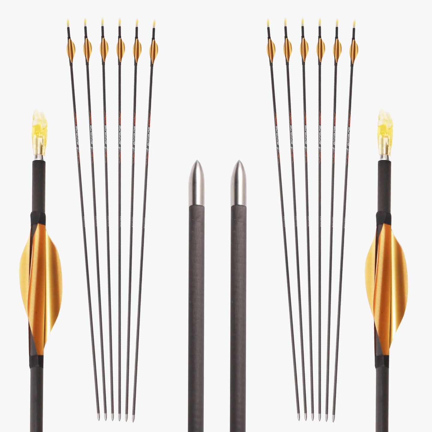 6/12 шт. ID4,2 мм карбоновая стрела Spine300-1800 карбоновые стрелы для стрельбы из лука 2 дюйма, вращающееся перо, составной изогнутый лук для стрельбы
6/12 шт. ID4,2 мм карбоновая стрела Spine300-1800 карбоновые стрелы для стрельбы из лука 2 дюйма, вращающееся перо, составной изогнутый лук для стрельбы