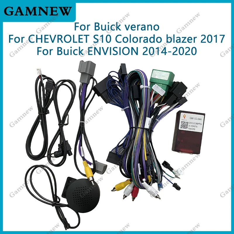 Автомобильный 16-контактный адаптер жгута проводов Canbus Box декодер для Buick Envision Verano Chevrolet S10 Colorado Android кабель питания
Автомобильный 16-контактный адаптер жгута проводов Canbus Box декодер для Buick Envision Verano Chevrolet S10 Colorado Android кабель питания