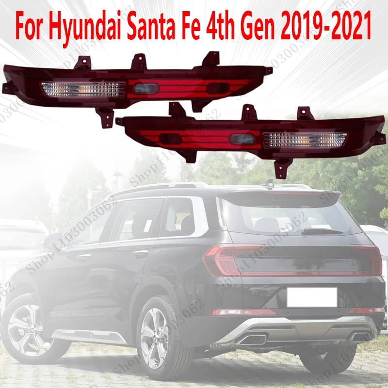 Задний фонарь в сборе для Hyundai Santa Fe 4-го поколения 2019-2021, автомобильный внешний задний стоп-сигнал, аварийный стоп-сигнал
Задний фонарь в сборе для Hyundai Santa Fe 4-го поколения 2019-2021, автомобильный внешний задний стоп-сигнал, аварийный стоп-сигнал