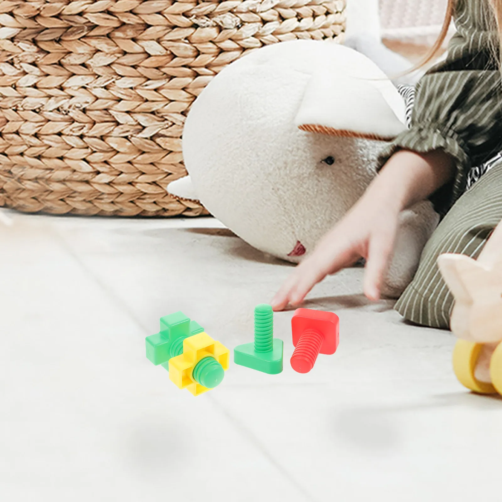 16Pairs Screw Educational Set Colorful Matching Plastic Early Learning Kids Intelligence Tightening Nut Playthings Development
16Pairs Screw Educational Set Colorful Matching Plastic Early Learning Kids Intelligence Tightening Nut Playthings Development