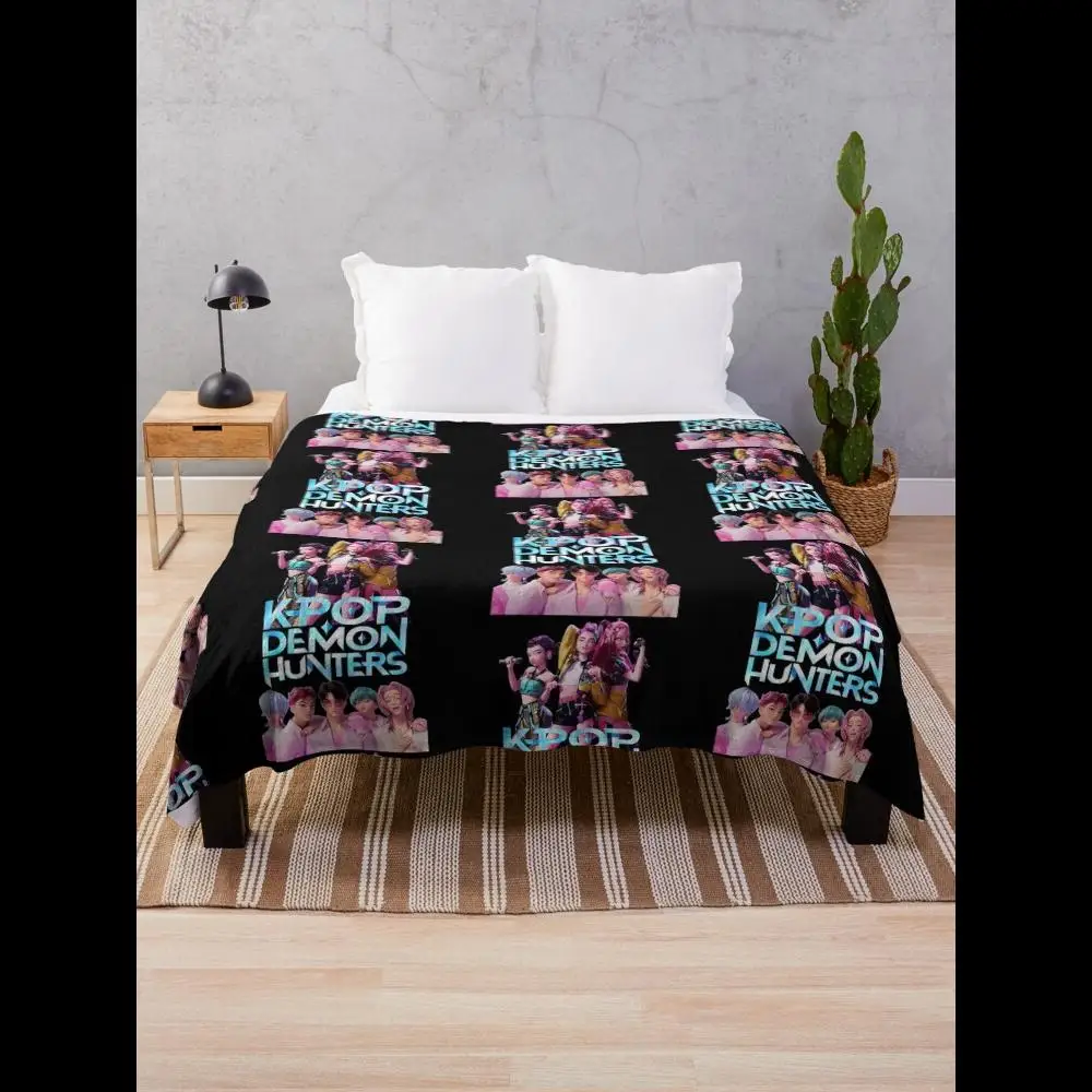 Одеяло KPops Demon Hunters в стиле аниме для уютного комфортного домашнего текстиля
Одеяло KPops Demon Hunters в стиле аниме для уютного комфортного домашнего текстиля