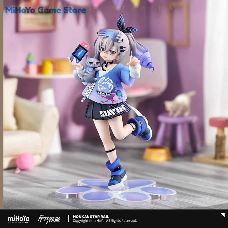 【Genuine】 Silver Wolf Figure MiHoYo Official Original Honkai Star Rail SilverWolf Garage Kits PVC Desktop Ornament Model Gifts
【Genuine】 Silver Wolf Figure MiHoYo Official Original Honkai Star Rail SilverWolf Garage Kits PVC Desktop Ornament Model Gifts