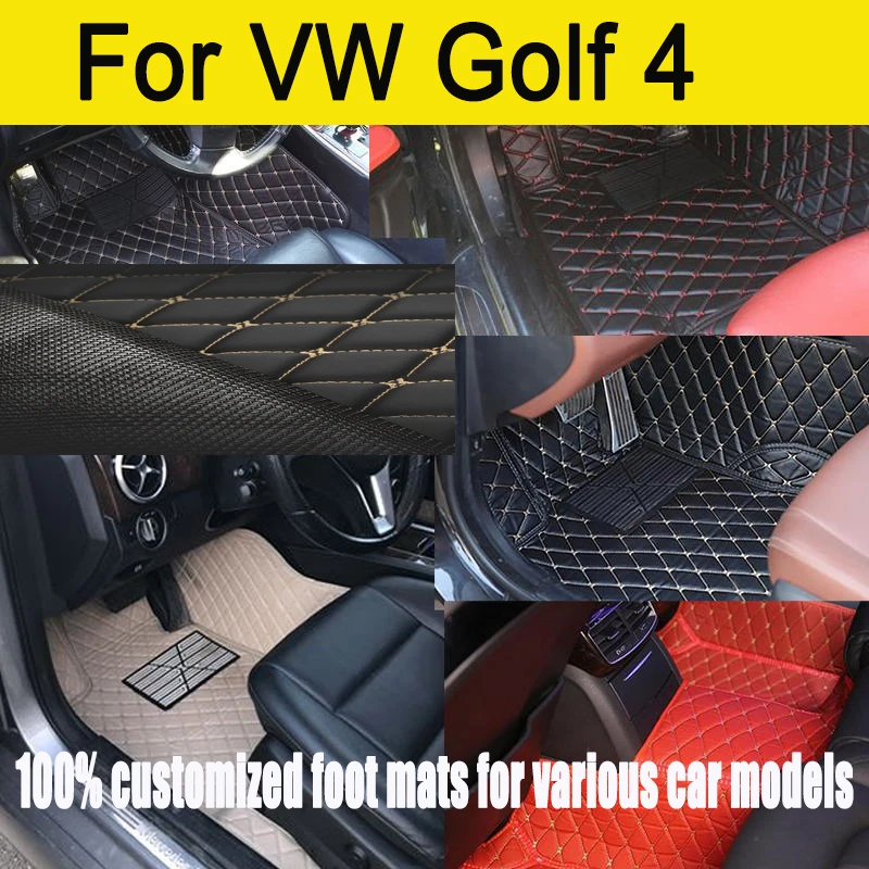 Автомобильные коврики на заказ для VW Golf 4 1999 2000 2001 2002 2003, авто роскошные кожаные мужские и женские автомобильные коврики с полным покрытием
Автомобильные коврики на заказ для VW Golf 4 1999 2000 2001 2002 2003, авто роскошные кожаные мужские и женские автомобильные коврики с полным покрытием