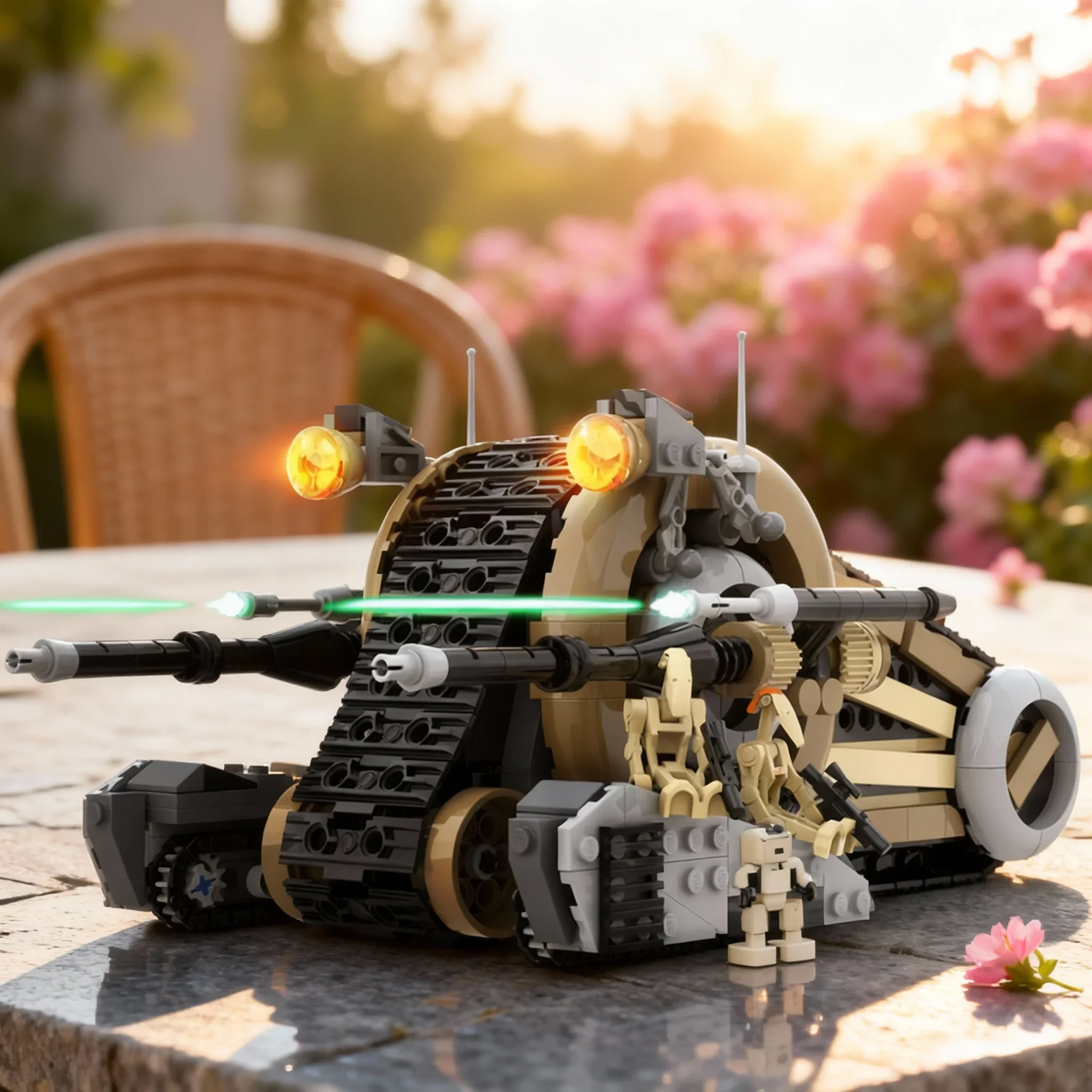 670pcs MOC SW Droid Snail Tank Star Battle Model Building Blocks Architecture Festival Gift Toys Idea Brick Education
670pcs MOC SW Droid Snail Tank Star Battle Model Building Blocks Architecture Festival Gift Toys Idea Brick Education