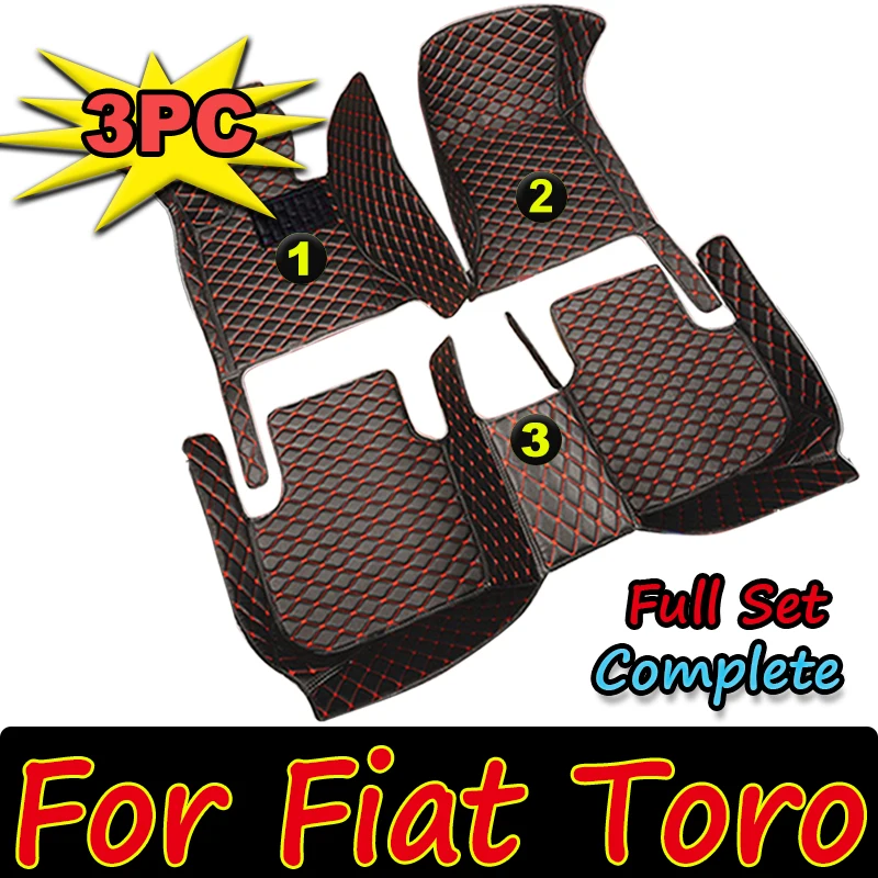 Custom Car Floor Mats For Fiat Toro 2016-2022 DropShipping Interior Accessories 100% Fit Leather Carpets Rugs Foot Pads
Custom Car Floor Mats For Fiat Toro 2016-2022 DropShipping Interior Accessories 100% Fit Leather Carpets Rugs Foot Pads