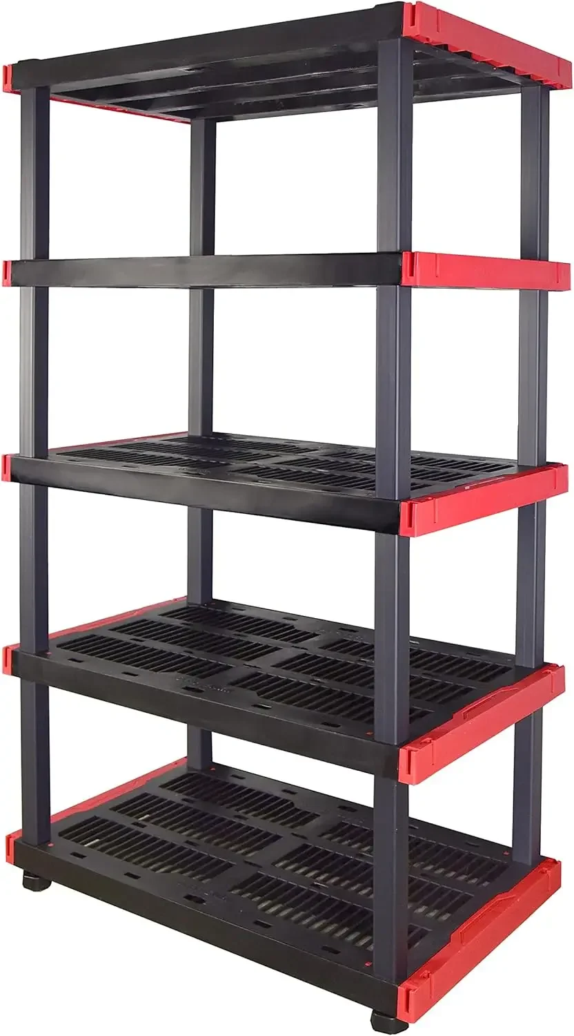 CX Craftsman, 5-Tier Highly Durable Storage Rack, 200lbs/shelf, (72.3”H x 40”W x 24”D), Interlocking Shelving Unit
CX Craftsman, 5-Tier Highly Durable Storage Rack, 200lbs/shelf, (72.3”H x 40”W x 24”D), Interlocking Shelving Unit