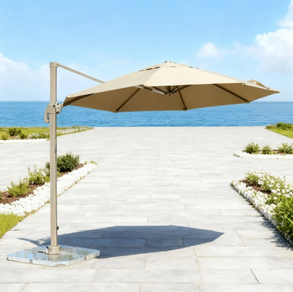 !@Customized Logo Outdoor Furniture Garden Sunshade Patio Umbrella Heavy Duty Rotating Base Cantilever Roman Umbrella
!@Customized Logo Outdoor Furniture Garden Sunshade Patio Umbrella Heavy Duty Rotating Base Cantilever Roman Umbrella