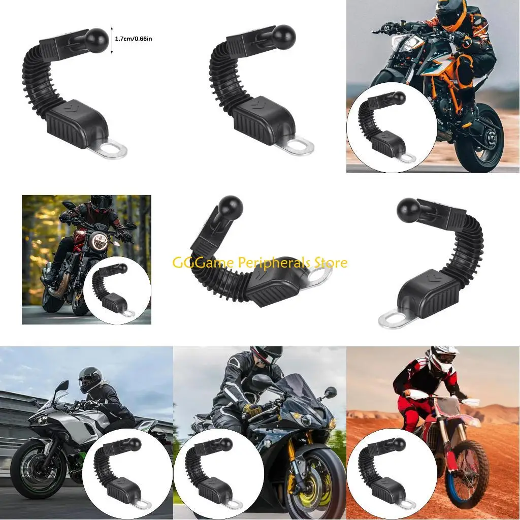 U55B 360 Rotatable Motorcycle Phone Holder 17mm Ball Base Easy Installation Vibration Absorption Plastic Design
U55B 360 Rotatable Motorcycle Phone Holder 17mm Ball Base Easy Installation Vibration Absorption Plastic Design