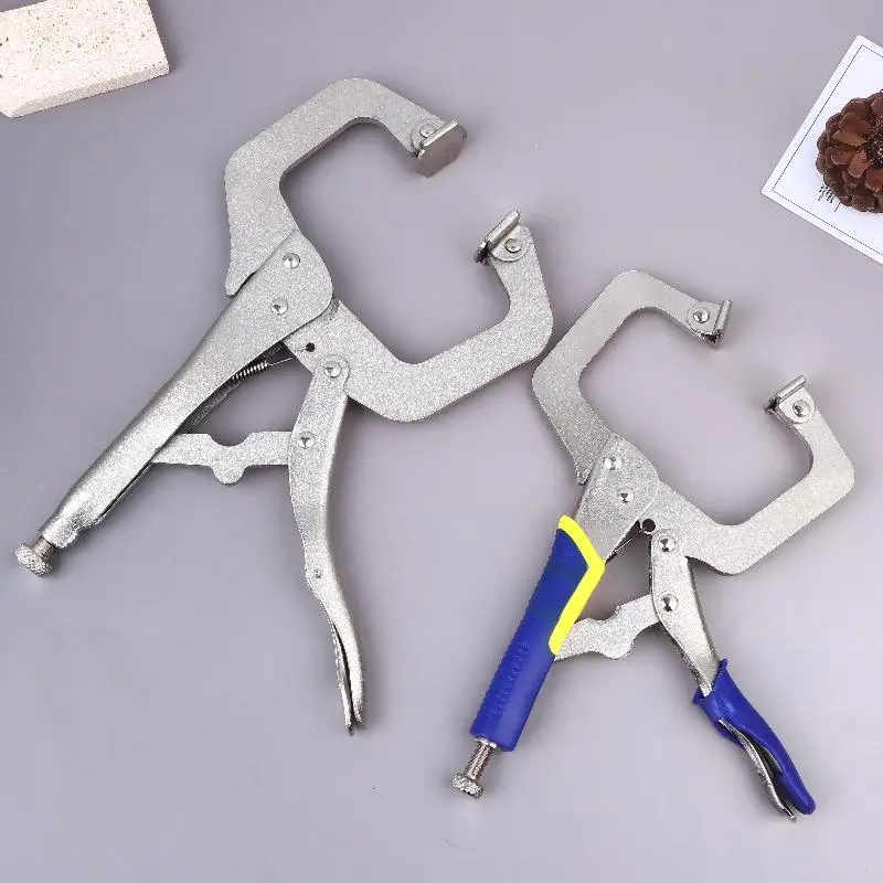 1 шт., 6 дюймов, сверхмощные плоскогубцы с фиксатором C, регулируемый сварочный зажим, зажим и обычные наконечники, деревообрабатывающий сварочный фиксирующий ручной инструмент
1 шт., 6 дюймов, сверхмощные плоскогубцы с фиксатором C, регулируемый сварочный зажим, зажим и обычные наконечники, деревообрабатывающий сварочный фиксирующий ручной инструмент