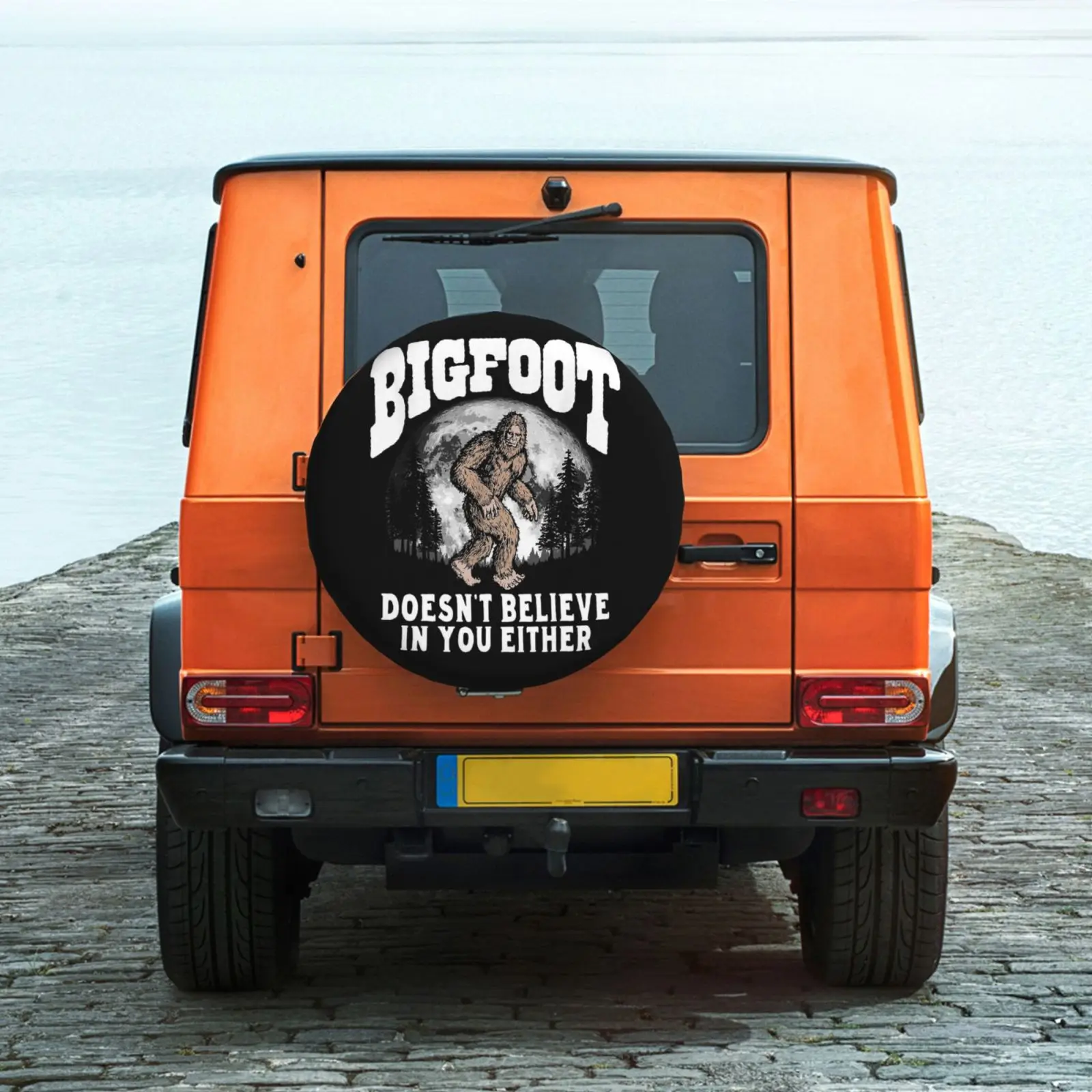 Bigfoot Doesnt Believe In You Either Car Tire Dust Cover SUV Truck Travel Trailer,Waterproof Tires 14" 15" 16" 17" Wheel Cover
Bigfoot Doesnt Believe In You Either Car Tire Dust Cover SUV Truck Travel Trailer,Waterproof Tires 14" 15" 16" 17" Wheel Cover