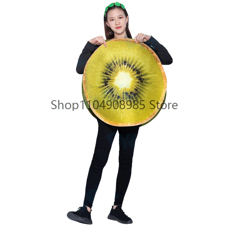 Halloween Cosplay Kiwi Costume Fruit Party Clothes for Adult and Children Parent Child Stage Performance Costume
Halloween Cosplay Kiwi Costume Fruit Party Clothes for Adult and Children Parent Child Stage Performance Costume