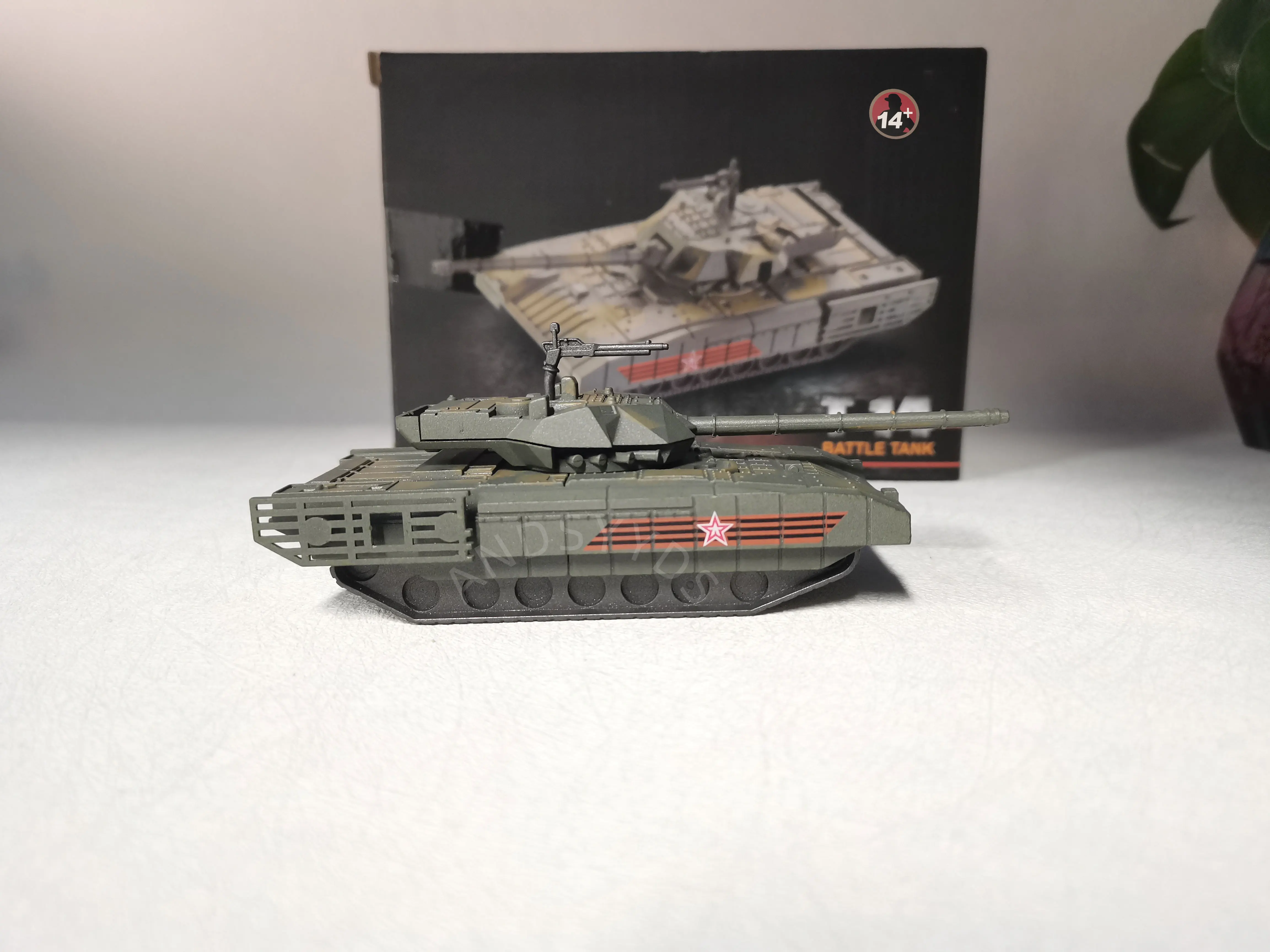 Model Toy Tank ABS Plastic Russian T-14 Amata Main Battle Tank Red Field Parade Finished Modern Collection Display Gift
Model Toy Tank ABS Plastic Russian T-14 Amata Main Battle Tank Red Field Parade Finished Modern Collection Display Gift