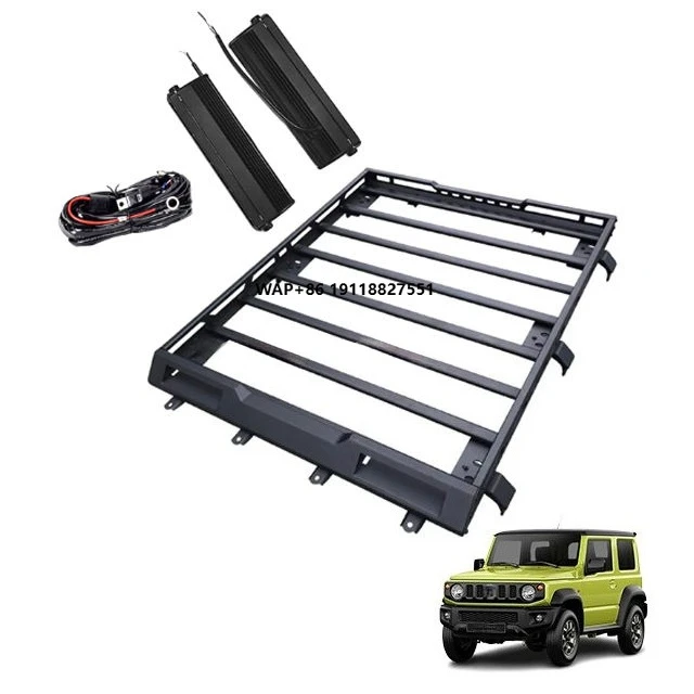 Hot Sale Steel Body Parts Luggage Carrier Car Roof Rack Roof Top Cargo Carrier for Jimny Accessories JB64 JB74
Hot Sale Steel Body Parts Luggage Carrier Car Roof Rack Roof Top Cargo Carrier for Jimny Accessories JB64 JB74