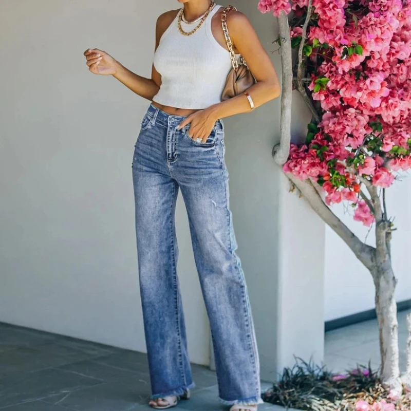 NewRetro Streetwear Jeans CottonVersatile Women's Narrow Version Fashion Denim Pants Straight Leg Jeans High-quality Loose Pants
NewRetro Streetwear Jeans CottonVersatile Women's Narrow Version Fashion Denim Pants Straight Leg Jeans High-quality Loose Pants