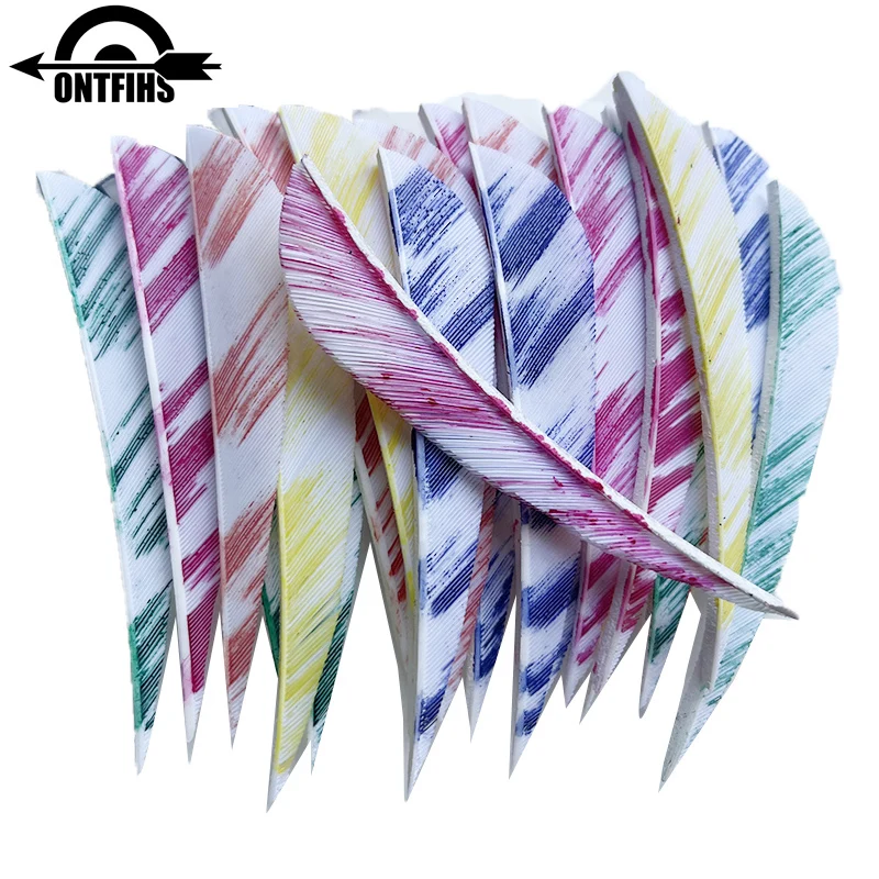 50Pcs 3Inch Water Drop Arrow Feathers Archery Fletches Color ink Painting For Bow Arrow DIY Hunting Shooting Accessorises
50Pcs 3Inch Water Drop Arrow Feathers Archery Fletches Color ink Painting For Bow Arrow DIY Hunting Shooting Accessorises