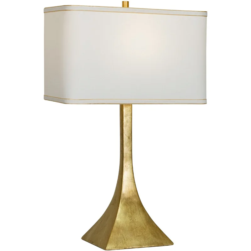 American retro gold foil resin desk lamp model room hotel desk dimmable bedroom
American retro gold foil resin desk lamp model room hotel desk dimmable bedroom
