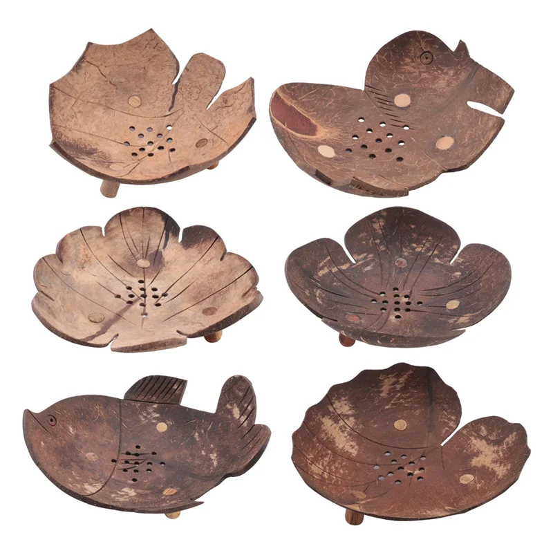 G6-Креативный держатель для мыла, деревянная скорлупа кокоса, слив для ванной комнаты, мыльница с мультяшными животными (6 шт.)
G6-Креативный держатель для мыла, деревянная скорлупа кокоса, слив для ванной комнаты, мыльница с мультяшными животными (6 шт.)