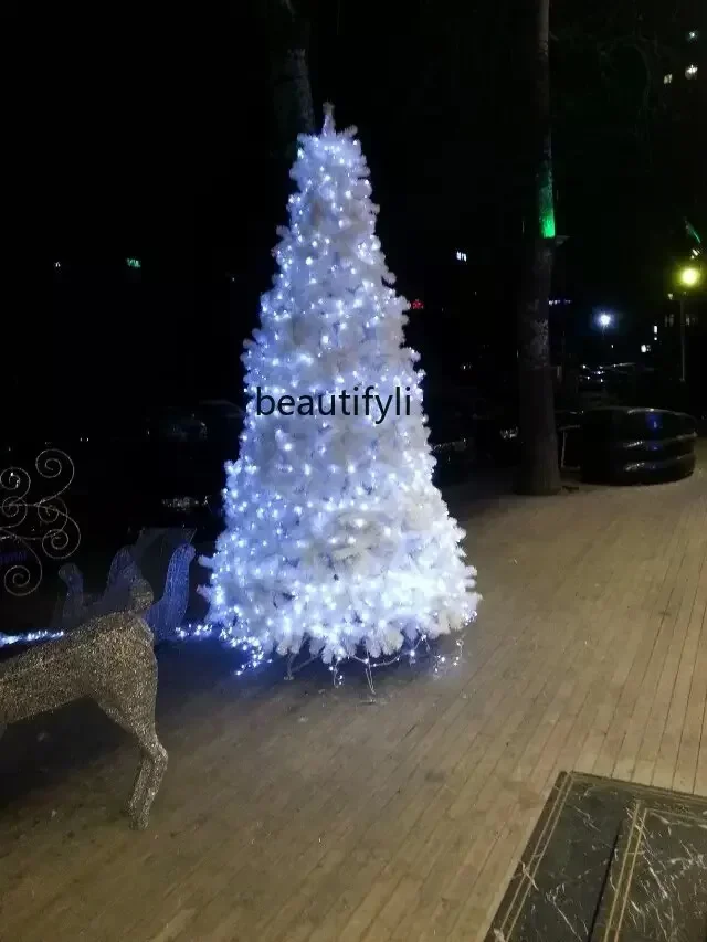 YH White outdoor large tower white 4 meters Christmas tree shopping mall hotel luxury Christmas tree
YH White outdoor large tower white 4 meters Christmas tree shopping mall hotel luxury Christmas tree