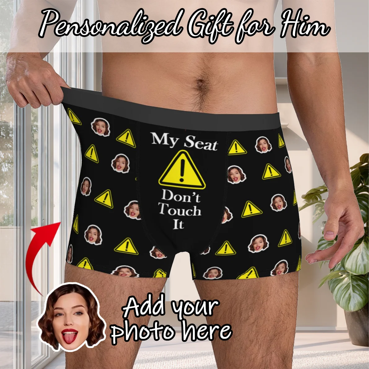 Персонализированное нижнее белье с фото на заказ, мужские трусы-боксеры, подарок на День святого Валентина для мужа, подарок на годовщину для папы
Персонализированное нижнее белье с фото на заказ, мужские трусы-боксеры, подарок на День святого Валентина для мужа, подарок на годовщину для папы