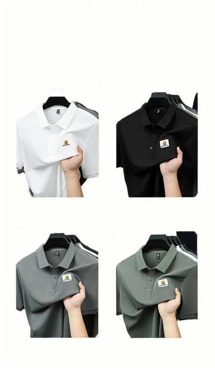 NF&ZG 2025 new cool short-sleeved Polo shirt men's summer thin breathable half-sleeved top men's short-sleeved T-shirt
NF&ZG 2025 new cool short-sleeved Polo shirt men's summer thin breathable half-sleeved top men's short-sleeved T-shirt