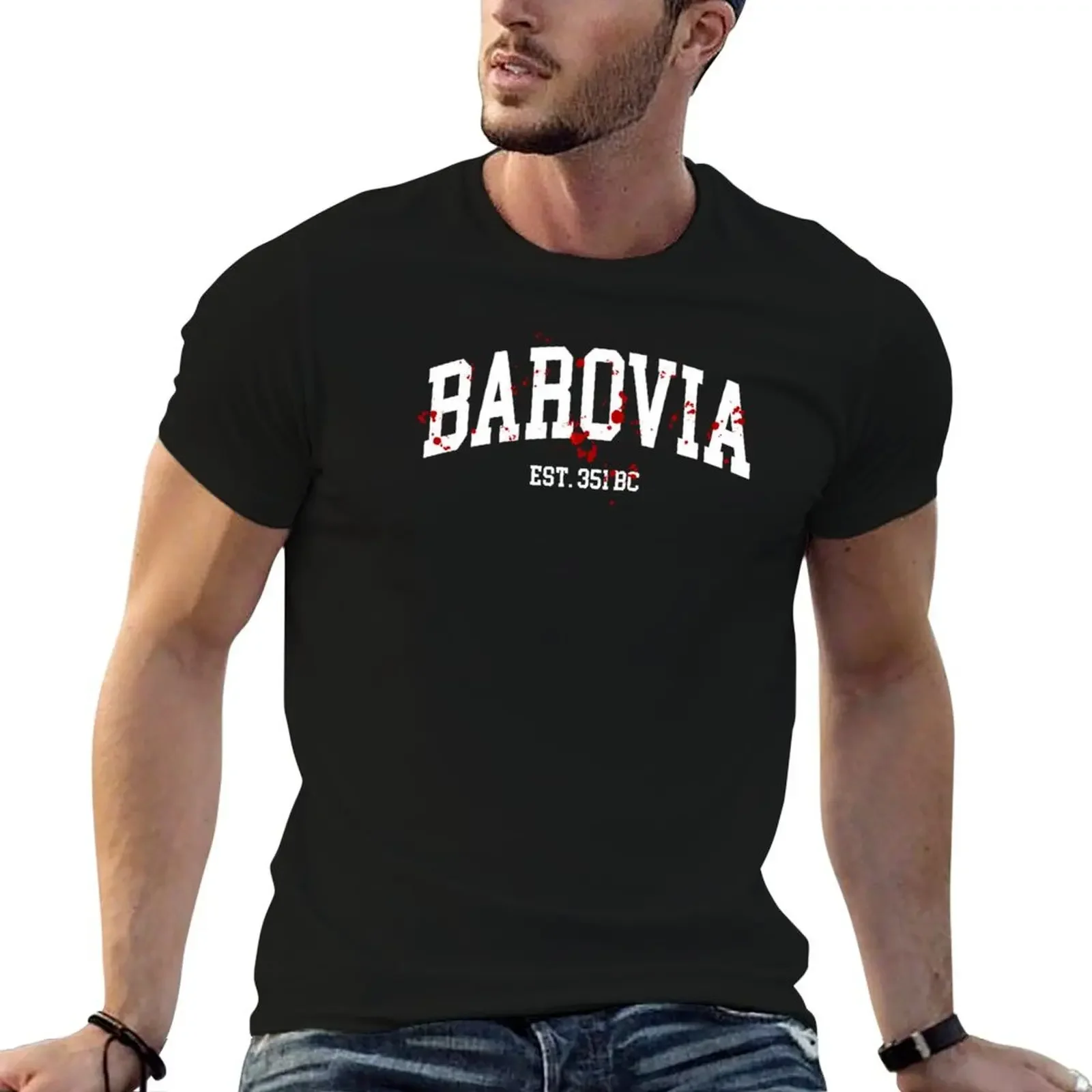 Welcome To Barovia T-Shirt Funny t-shirts hippie clothes rapper graphic tees blacks compression shirt men
Welcome To Barovia T-Shirt Funny t-shirts hippie clothes rapper graphic tees blacks compression shirt men