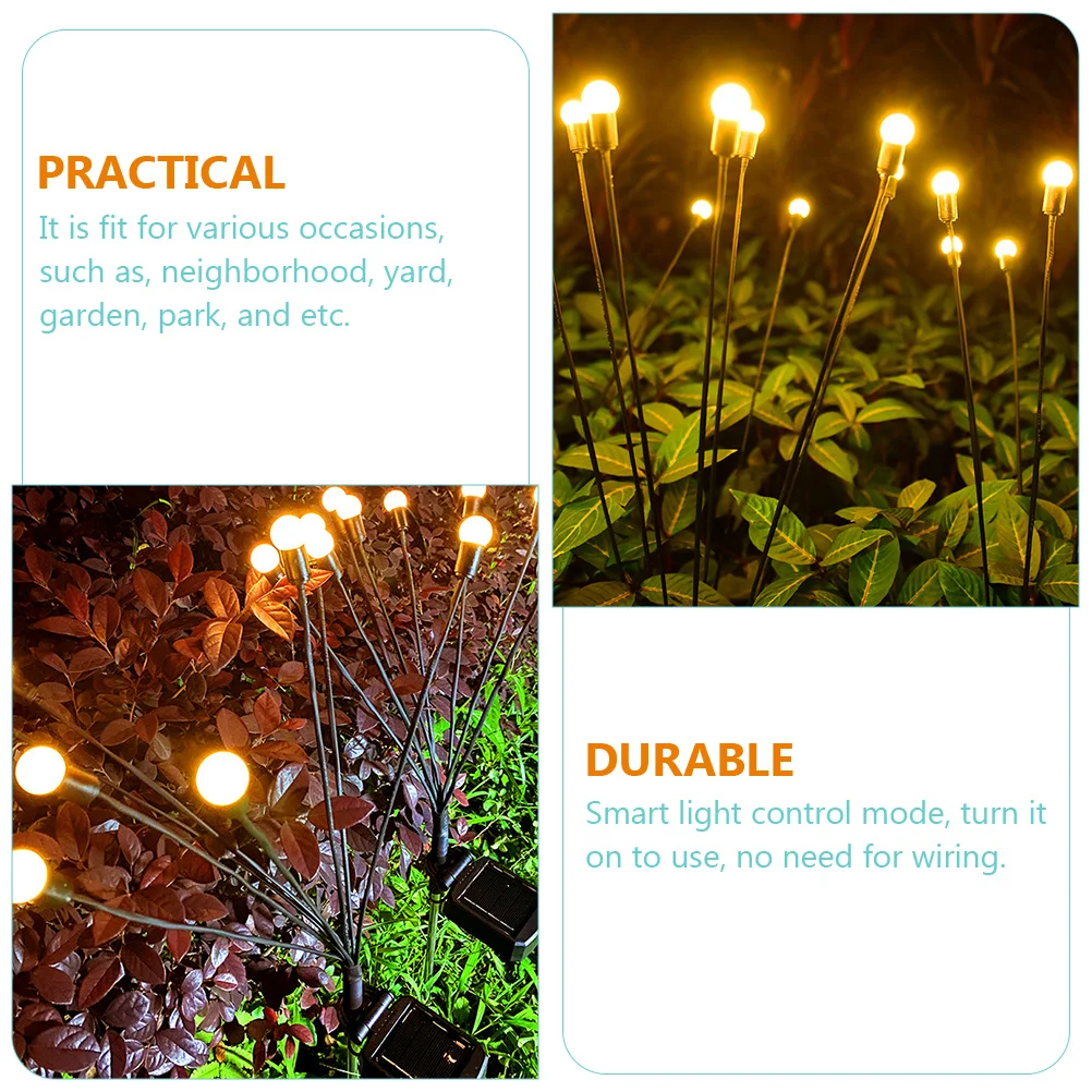 Solar Fairy Garden Lights String Ground Plug Outdoor Yard Garden Yard Lights L scape Decoration Auto On Off Sensor
Solar Fairy Garden Lights String Ground Plug Outdoor Yard Garden Yard Lights L scape Decoration Auto On Off Sensor