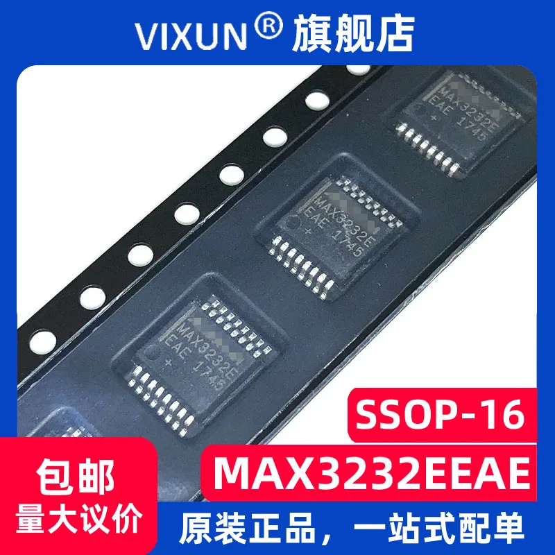 MAX3232EEAE MAX3232 SSOP-16 2/2RS232 10 шт.
MAX3232EEAE MAX3232 SSOP-16 2/2RS232 10 шт.