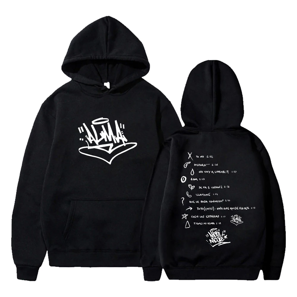 Толстовка Nicki Nicole ALMA Merch 2024, уличная одежда с длинным рукавом для поездок, Мужская и Женская толстовка с капюшоном y2k, одежда в стиле хип-хоп, мужская одежда
Толстовка Nicki Nicole ALMA Merch 2024, уличная одежда с длинным рукавом для поездок, Мужская и Женская толстовка с капюшоном y2k, одежда в стиле хип-хоп, мужская одежда