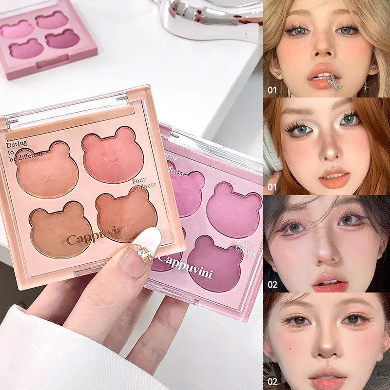 Cappuvini Dreamy Quad Blush — свежее и молодежное сияние в корейском стиле с низкой насыщенностью, не носить в течение 24 часов.
Cappuvini Dreamy Quad Blush — свежее и молодежное сияние в корейском стиле с низкой насыщенностью, не носить в течение 24 часов.